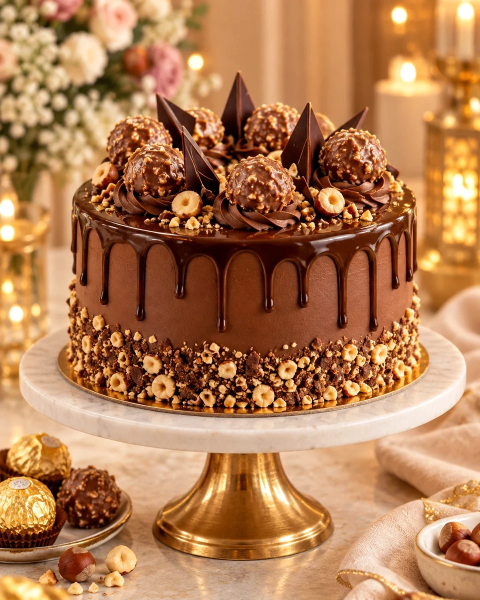 Ferrero Rocher Cake